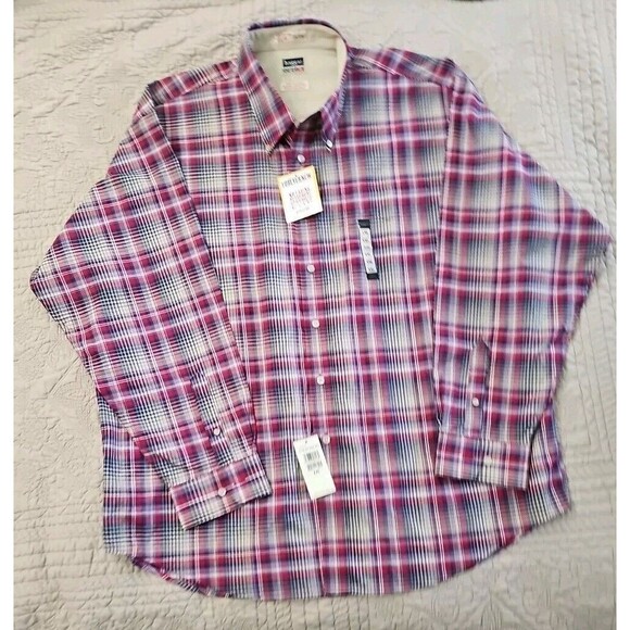 Haggar Other - NEW WITH TAGS!!! Haggar Forever 100% Cotton Long Sleeve Men's  2 XL